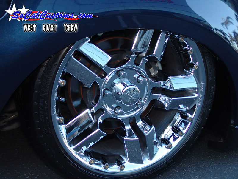 West Coast 'Crew--SoCalCustoms.com Feature Truck a round dual capacitor wiring 